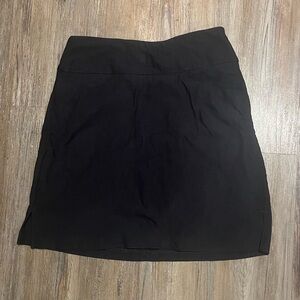 LADY HAGAN size extra small black mini GOLF skort